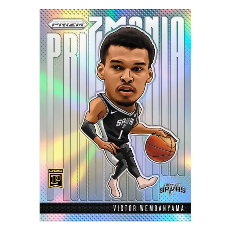 Panini Nba 2025 Prizm Prizmania Lebron James Wembanyama Curry Doncic Nikola Jokic Diy Basketball Star Trading Cards Gift Collect