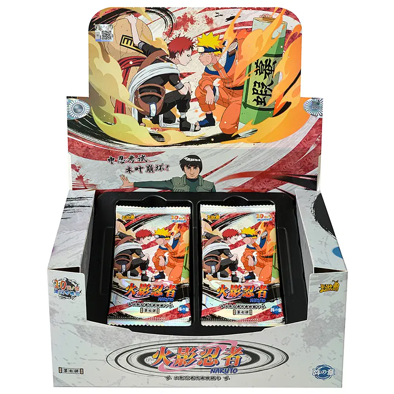 Original KAYOU Anime Naruto Cards Chapter Of The Array Box Added SE Ninja World Collection Cards Toys For Children  Birthday Gif