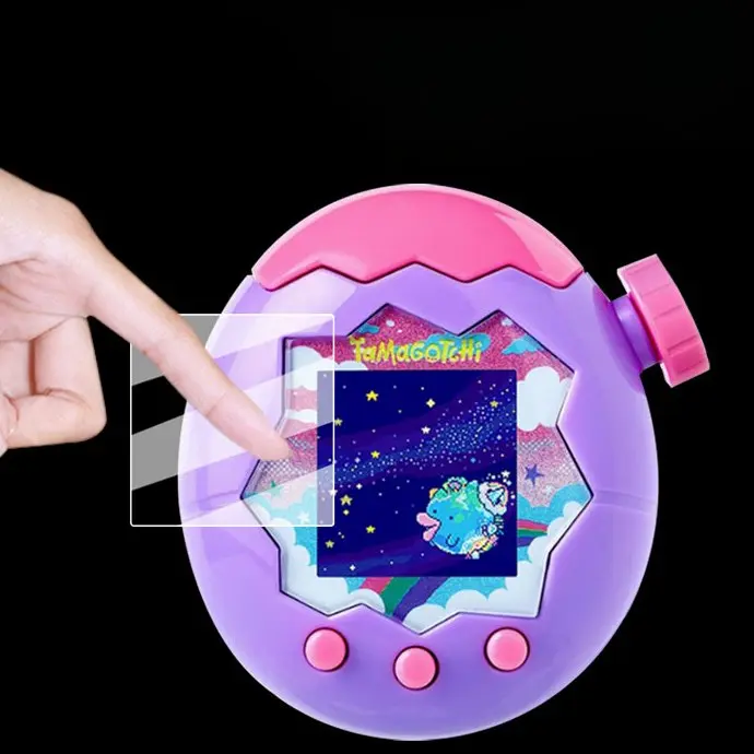 Bandai Topma Songzi Paradise Film Electronic Pet Machine Pix Party V3 Protective Film Soft Film Blue Light Soft Film
