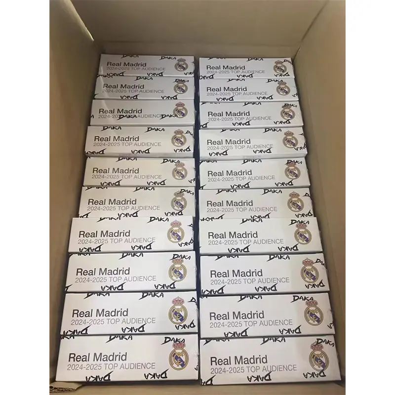 Daka 2024-25 Fc Barcelona Real Madrid Yamal Gavi Pedri Mbappe Vinicius Modric Official Football Star Trading Cards Box Gift