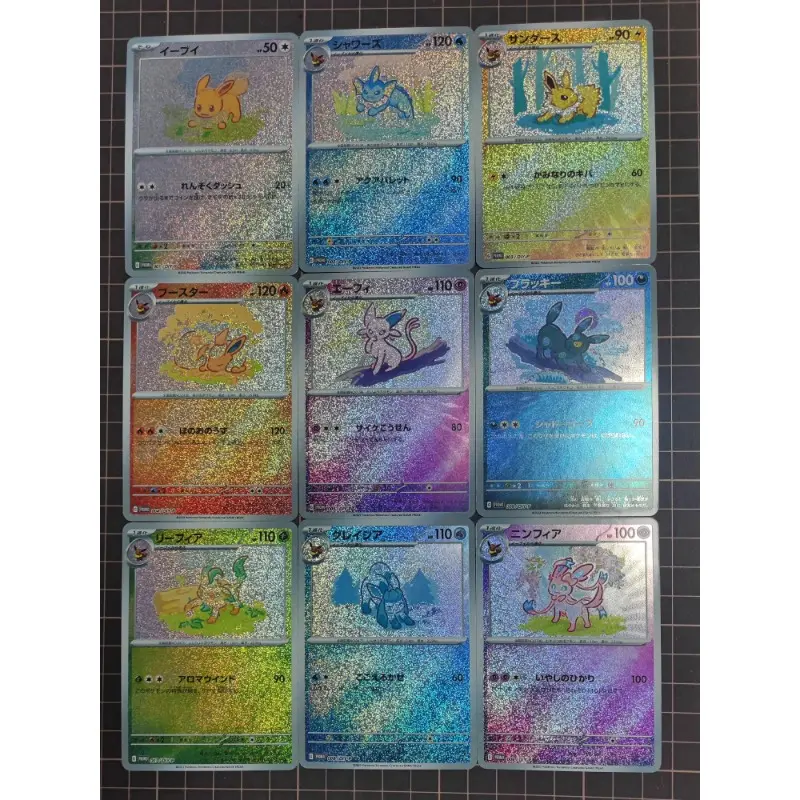 Popular Anime Games Rare DIY Pet Elf Series Collected Toys Flash Cards Boys' Hobbies Birthday Gifts