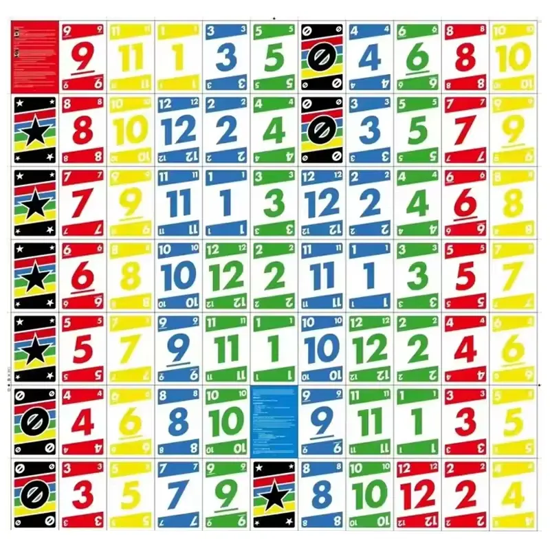 NEW Phase 10 Kartenspiel, Fun High Fun Multiplayer Toy Designs Paying Board Game Card Family Party Toy