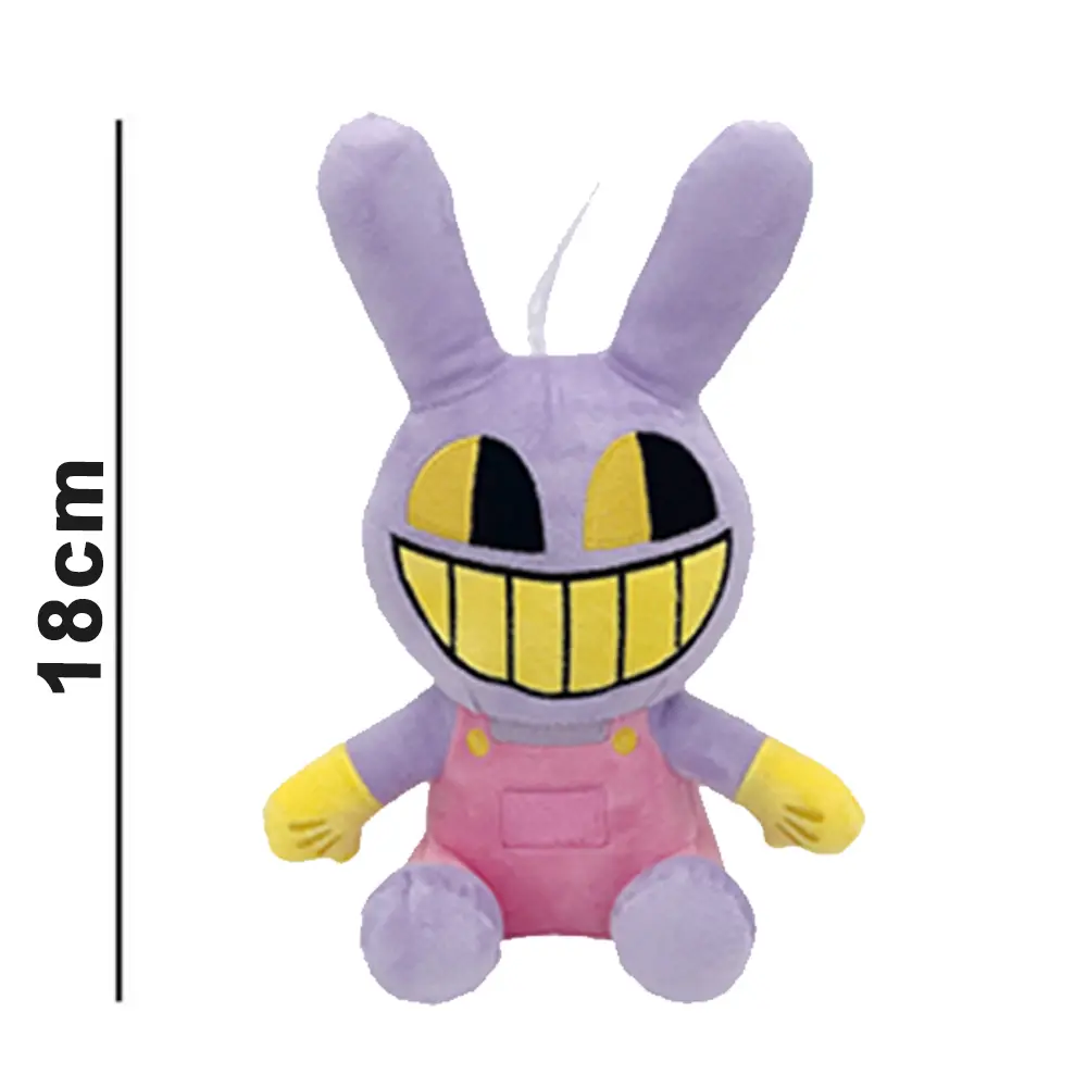 39style The Amazing Digital Circus Plush Pomni and Jax Plushie Doll Toys Cute Stuffed Animal Birthday for Kid Children Christmas