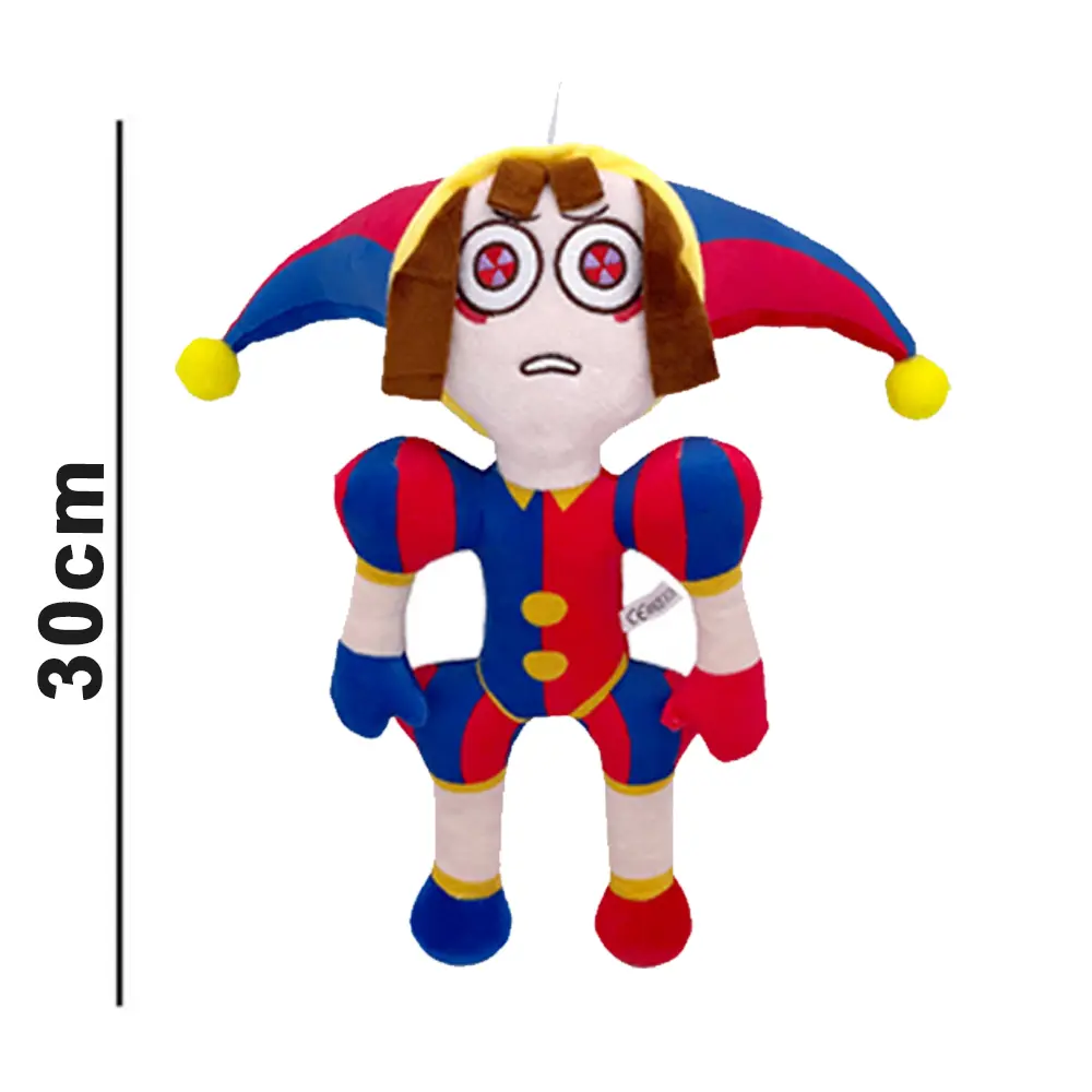 39style The Amazing Digital Circus Plush Pomni and Jax Plushie Doll Toys Cute Stuffed Animal Birthday for Kid Children Christmas
