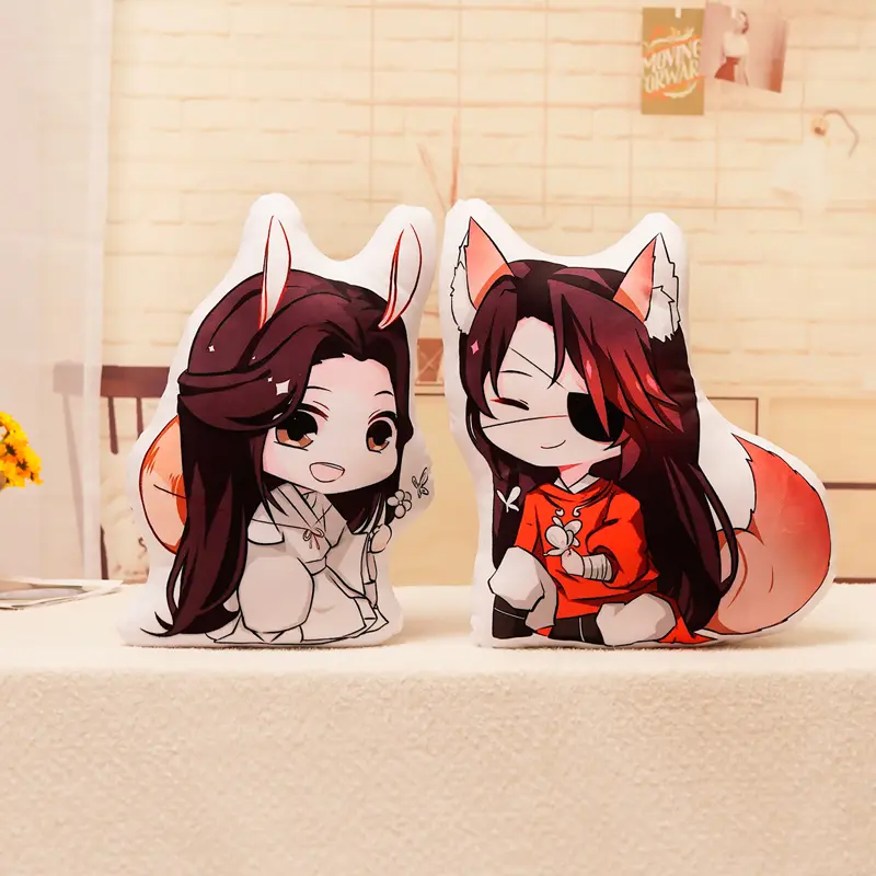 45cm Heaven Officials Blessing Hua Cheng Xie Lian Plush Toy Tian Guan Ci Fu Doll Plushie Anime Cosplay Figure Christmas Gift