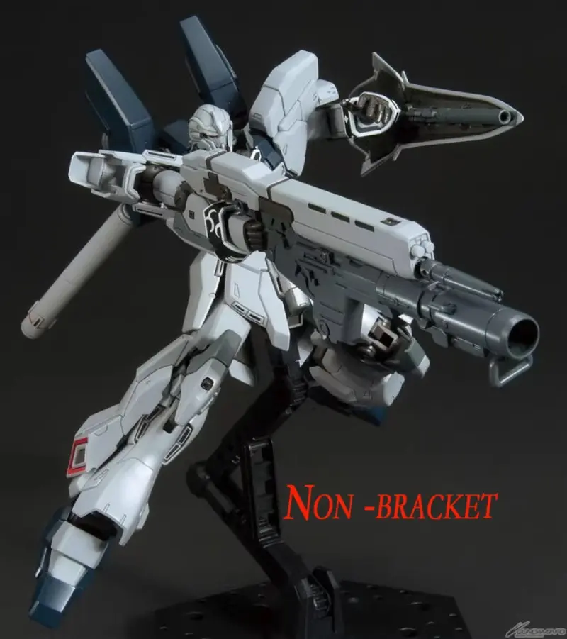 Bandai Original Genuine GUNDAM HG MSN-06S-2 SINANJU STEIN NARRATIVE Anime Action Figures Toys Kids Gift Assembly Model Ornaments