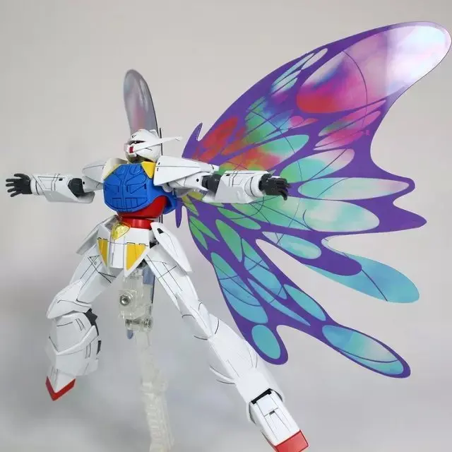 HG 1:144 TURN A Inverted A Gundam Dedicated Wings of Light Moonlight Butterfly Special Effect Ornament Boy Toy No Bracket Gift