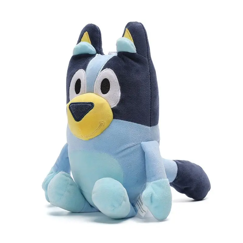 Bluey Plush Toys 40cm Soft Stuffed Dolls Anime Figure A Happy Family Decorations Cartoon Throw Pillows Children's Birthday Gifts