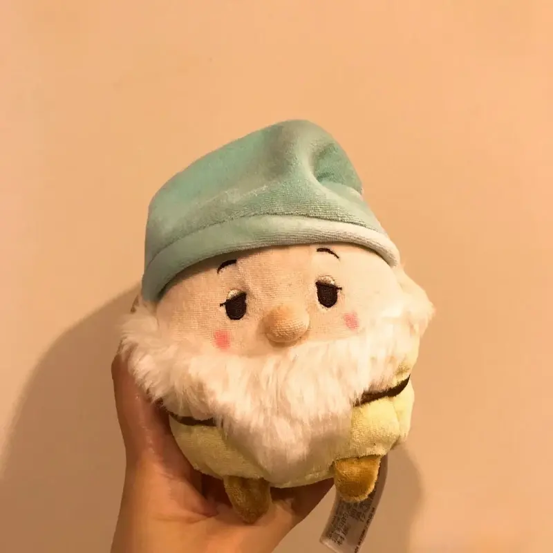 8pcs/Set Disney Snow White And The Seven Dwarfs Stuffed Funny Plush Toy Anime Princess Dolls Model Kids Brithday Xmas Gifts
