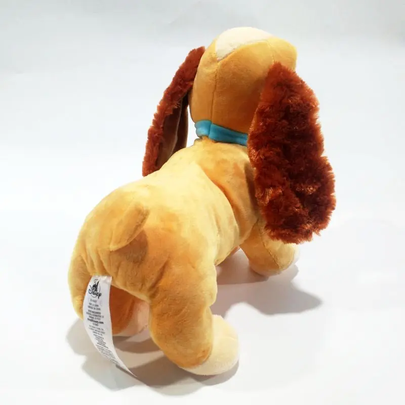 Disney Anime Lady and the Tramp Stuffed Plush Toys Cartoon Anime The Lady Plush Doll Toys Funny Gifts for Kids Gilrs