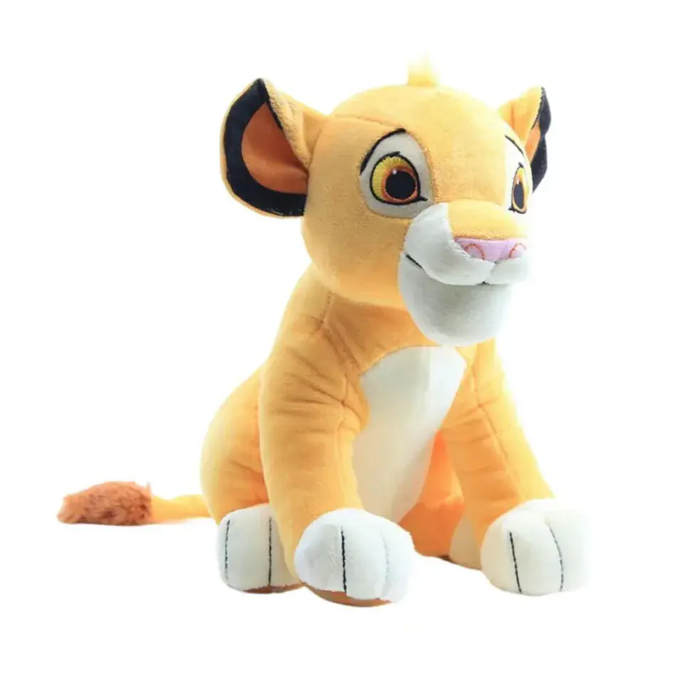 2024 New Disney Lion 30cm Lion King And Son Simba Soft Kids Doll Young Simba Stuffed Animals Plush Children Toy Christmas Gifts
