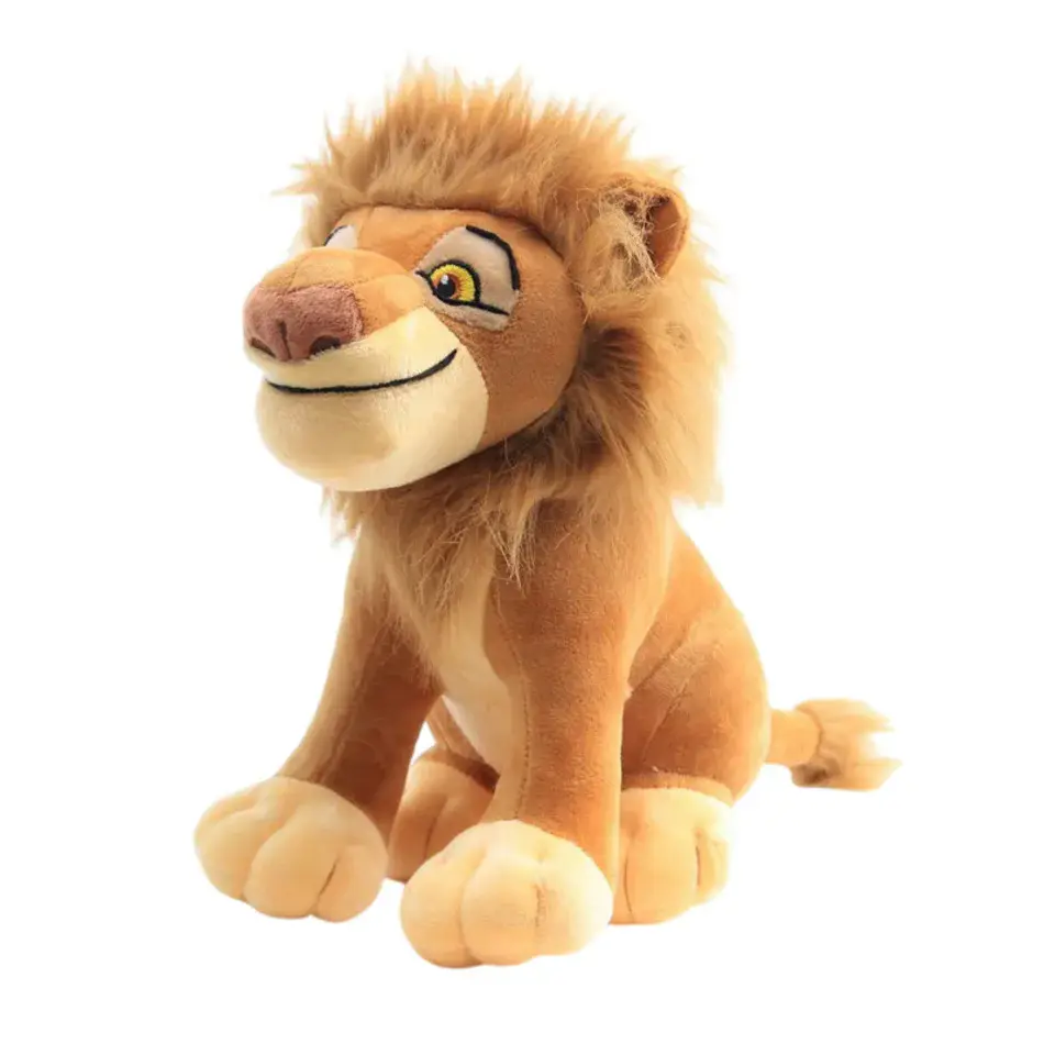 2024 New Disney Lion 30cm Lion King And Son Simba Soft Kids Doll Young Simba Stuffed Animals Plush Children Toy Christmas Gifts