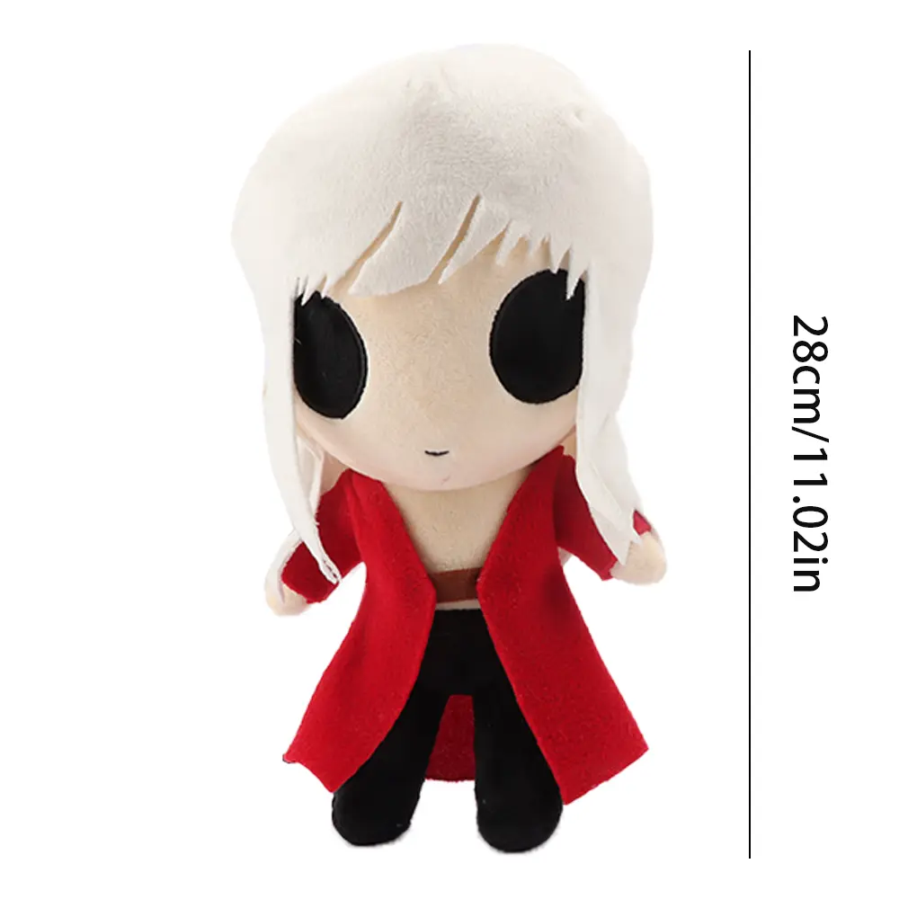 Devil May Cry Dante Plush Toy Game Surrounding Plush Toys Movie Stuffed Animals Toys for Kids Birthday Gift Home Decoration