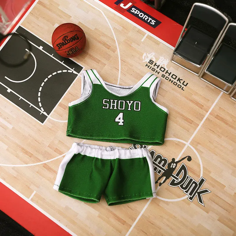 10cm 15cm 20cm Plush Doll Basketball Clothes Outfit For Kpop Star Toy Accessory