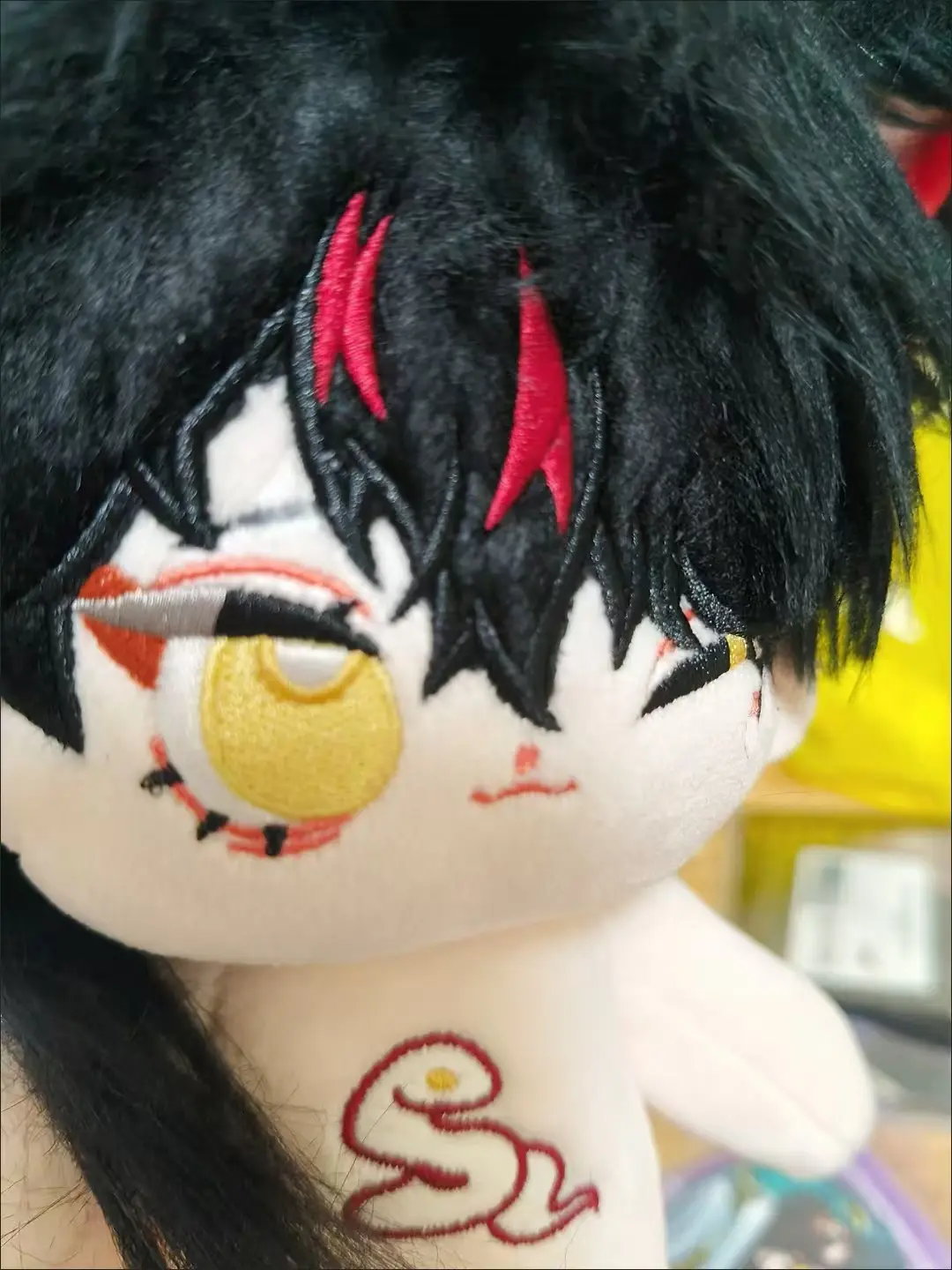 20cm Stuffed Doll Nijisanji ANYCOLOR Vox Mysta Dress-up Cotton Doll Plush Collectible Gift Toy for Kids Children Adults Xmas