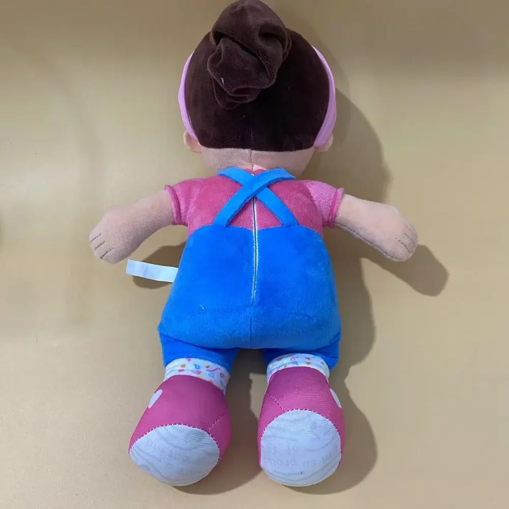 30cm Ms Rachel Speak&Sing Plush Doll Cute Interactive Toy Soft Stuffed Music Toy Cartoon Style Boys Girls Rag Doll Birthday Gift