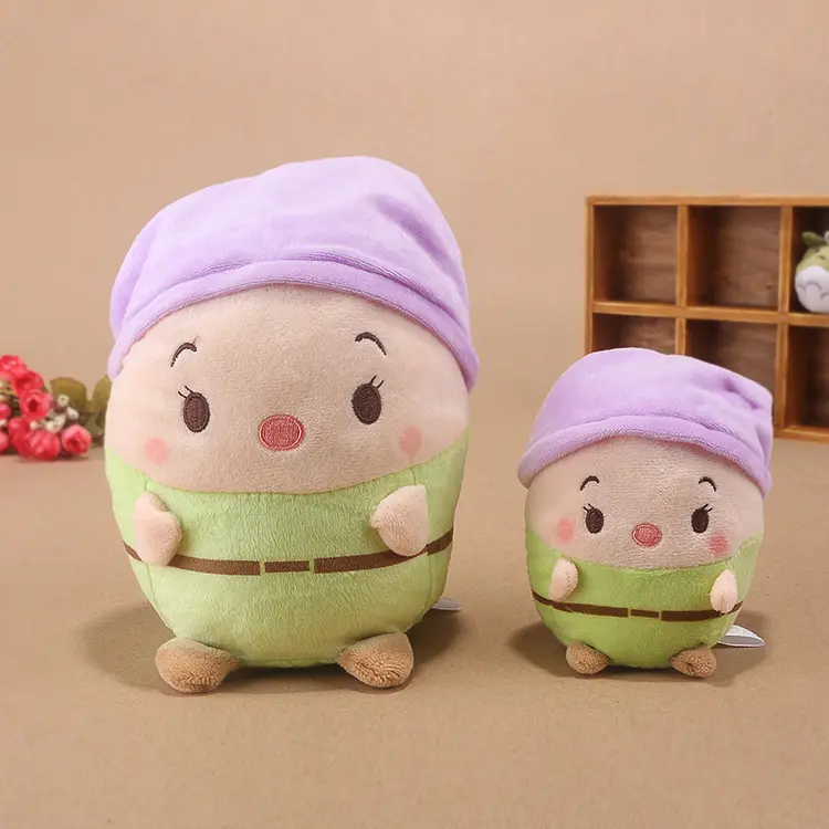 8pcs/set Snow White and the seven dwarfs Plush Toys Children girl stuffed toys high quality birthday gift