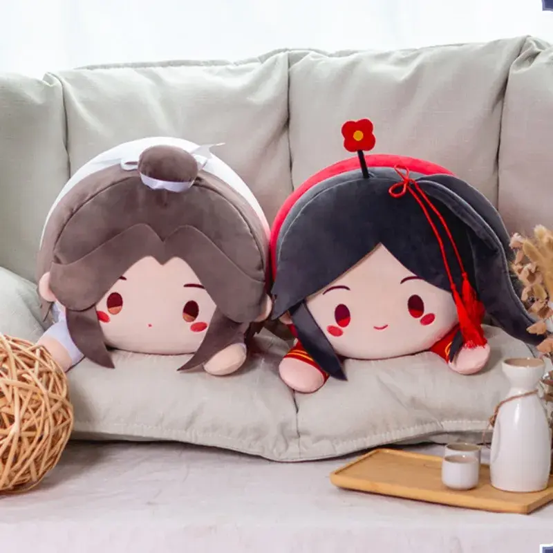 Original Tian Guan Ci Fu Original Hua Cheng Xie Lian Plush Toys Anime Figure Cartoon Soft Stuffed Throw Pillow Sofa Plushie Gift