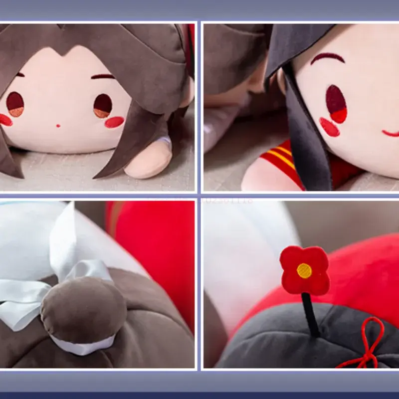 Original Tian Guan Ci Fu Original Hua Cheng Xie Lian Plush Toys Anime Figure Cartoon Soft Stuffed Throw Pillow Sofa Plushie Gift