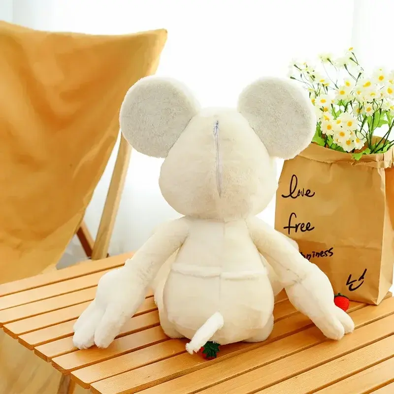 60-120cm Disney Black/White Mickey Mouse Stuffed Plush Doll Minnie Mouse Plushie Toys Cartoon Anime Birthday Xmas Gifts for Kids