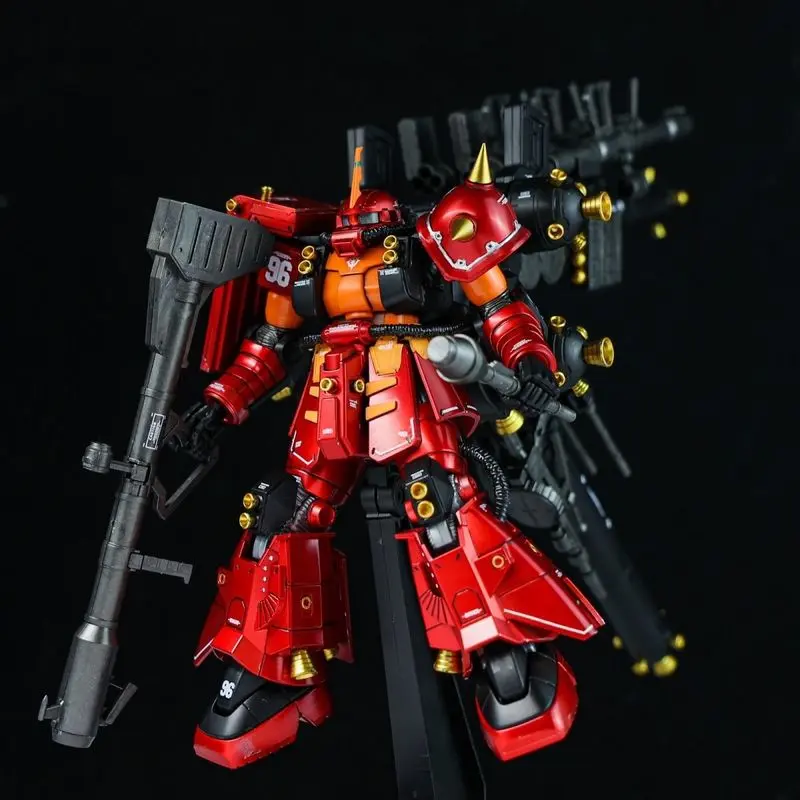 New Leien MODEL MG 1/100 GTO Psycho Zagu 001 Painting Ver Assembly Model Kit Mobile THUNDERBOLT Figure Customized Toy Gift