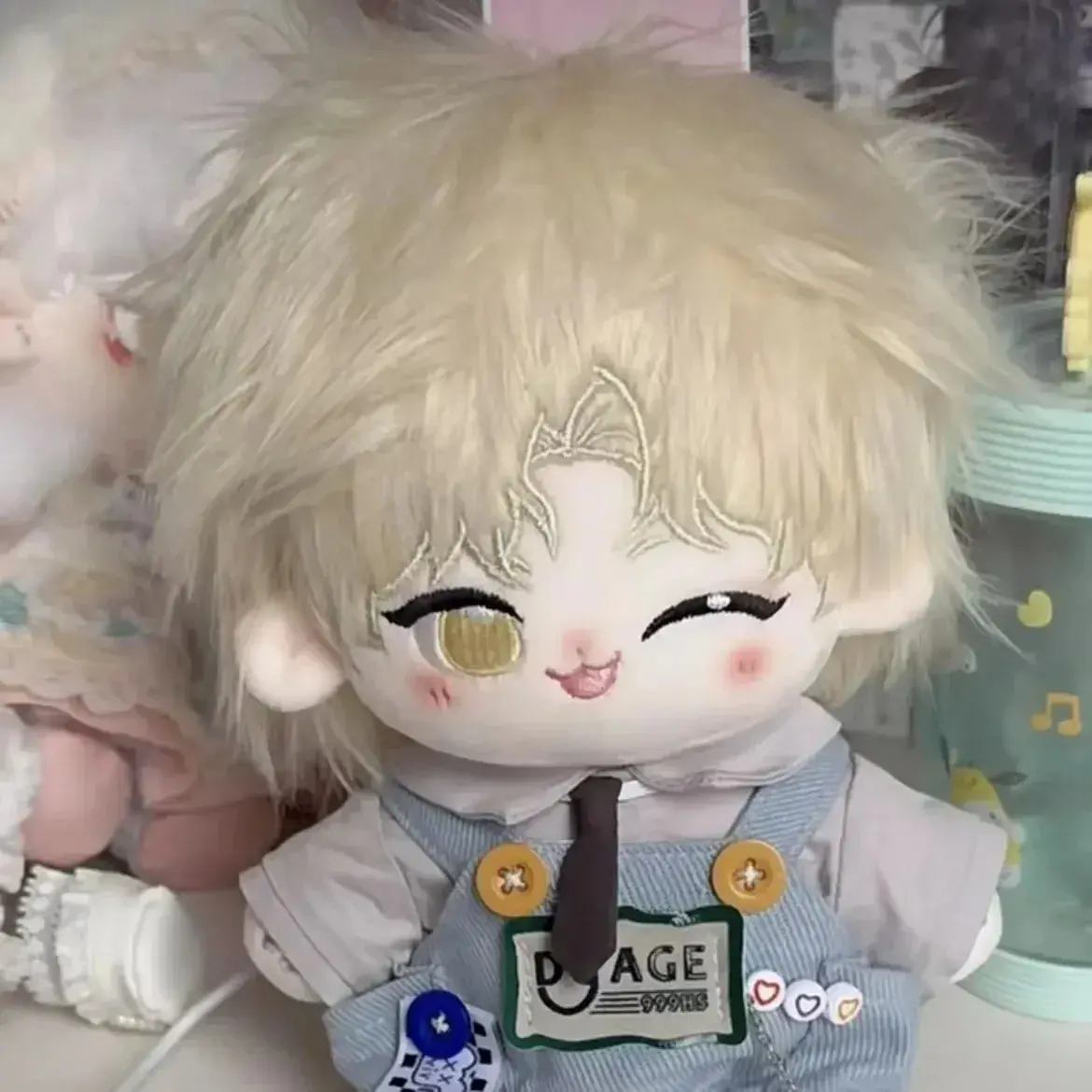 20cm Anime Taeju of low tide in twilight Yeo TaeJu Cute Doll Cosplay Children Plush Dress-up Plushie Toys Kids Birthday Gift