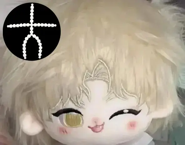 20cm Anime Taeju of low tide in twilight Yeo TaeJu Cute Doll Cosplay Children Plush Dress-up Plushie Toys Kids Birthday Gift