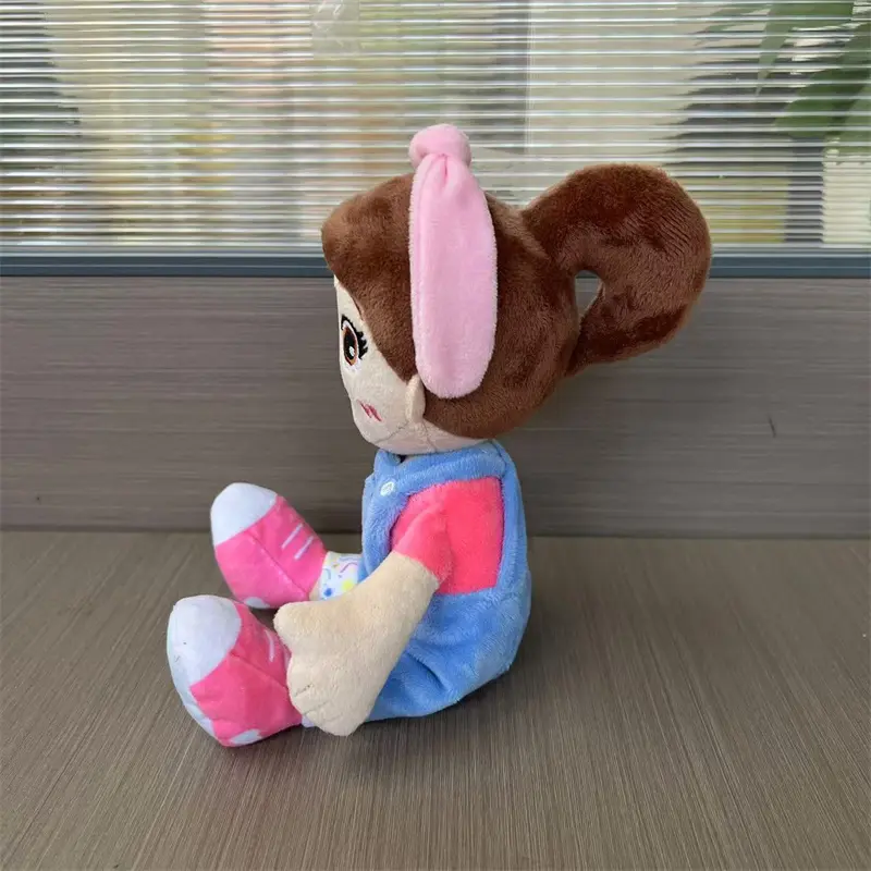 28cm Kawaii Ms Rachel Plush Doll Cute Ms Rachel Plushie Toy Soft Stuffed Toys Cartoon For Boys Girls Birthday Gifts