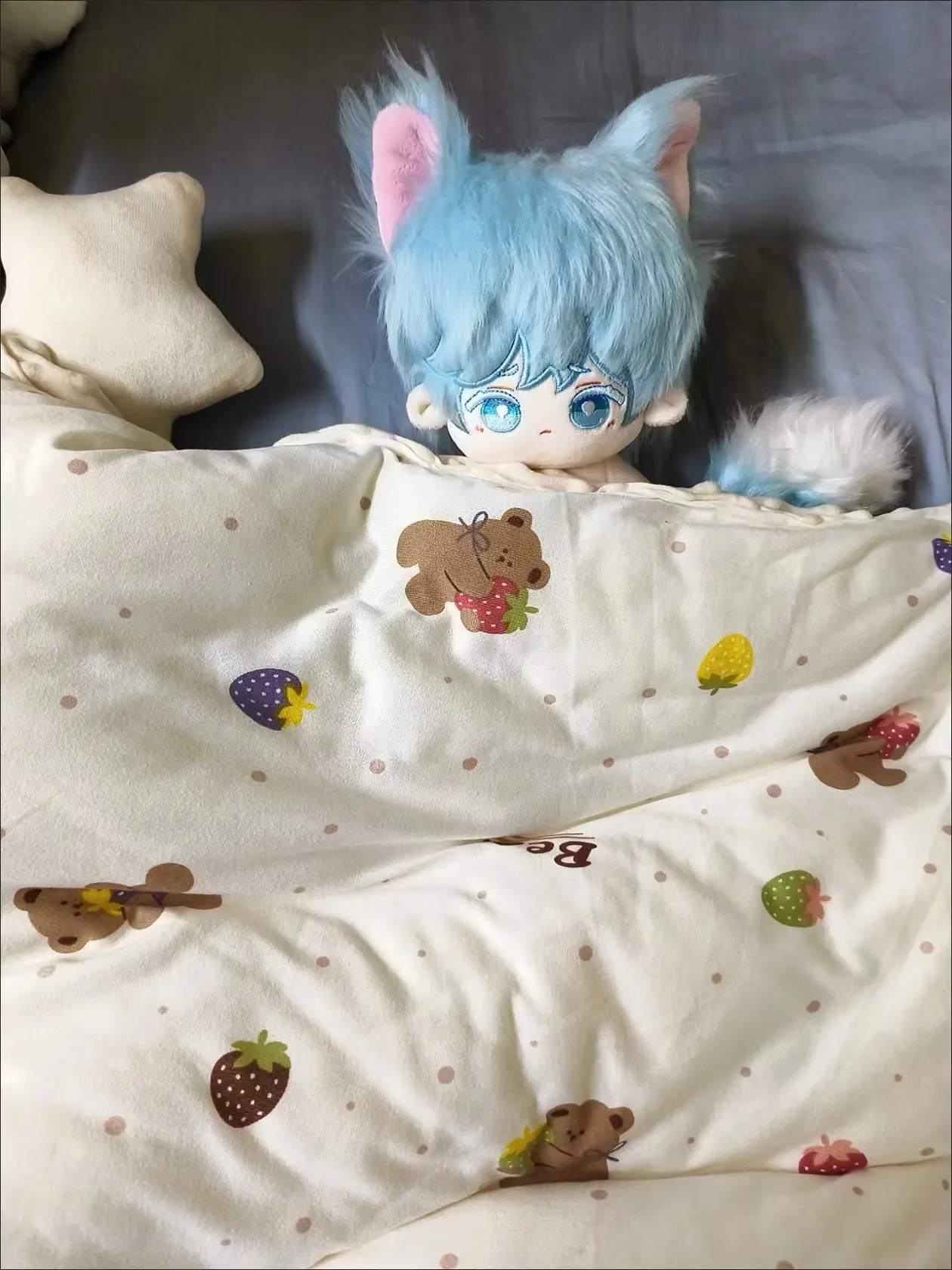Chong Yun 20cm Cotton Dress-up Doll COS Genshin Impact Cartoon Stuffed Plush Toys Children's Fans Adults Cute Collectible Gifts