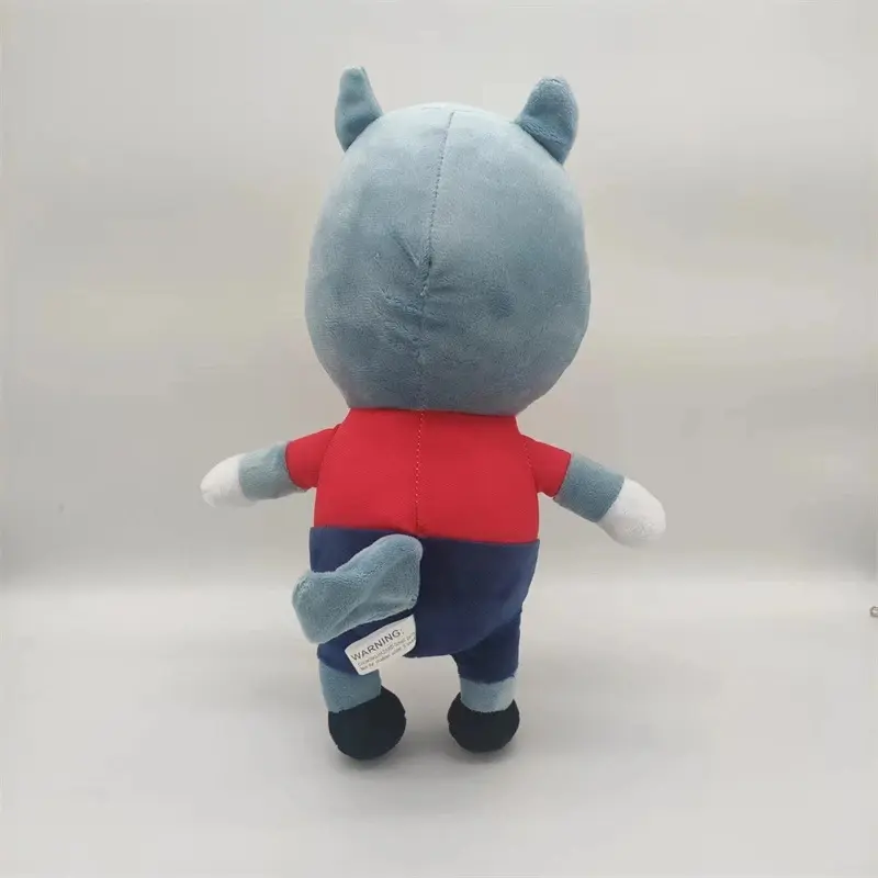 30cm Anime Wolfoo Family Plush Toys Cartoon Plushie Lucy Soft Stuffed Dolls Toy For Children Kids Boys Girls Fans Gifts