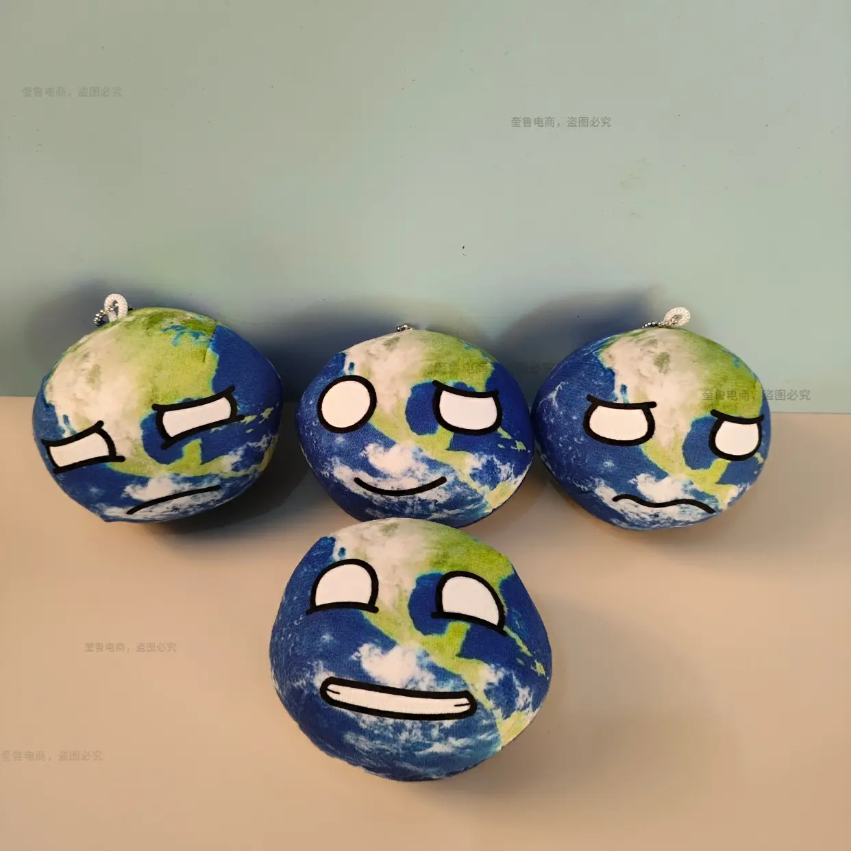 10cm/3.94inch Planet Plush Toy Collection Earth Moon Sun Mars Venus Jupiter Saturn Uranus Neptunr Dolls Cognitive Stuffed Doll