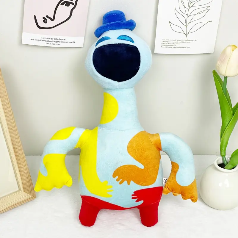 25cm Colorful Lion YP Green Dinosaur Rubber Man Black Doctor Colorful Lion Big Lion Short Plush Colorful PPCotton Child Toy Doll