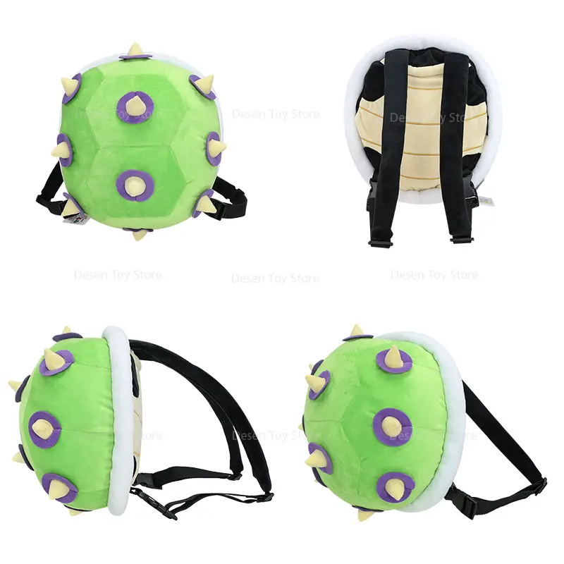 7 Styles Bros Bag Wendy Koopa Morton Iggy Larry Roy Lemmy Ludwig Backpack Anime Plushie Schoolbag Gifts for Birthday Christmas