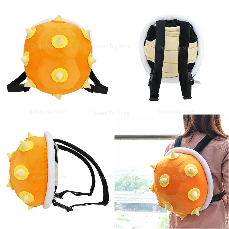 7 Styles Bros Bag Wendy Koopa Morton Iggy Larry Roy Lemmy Ludwig Backpack Anime Plushie Schoolbag Gifts for Birthday Christmas