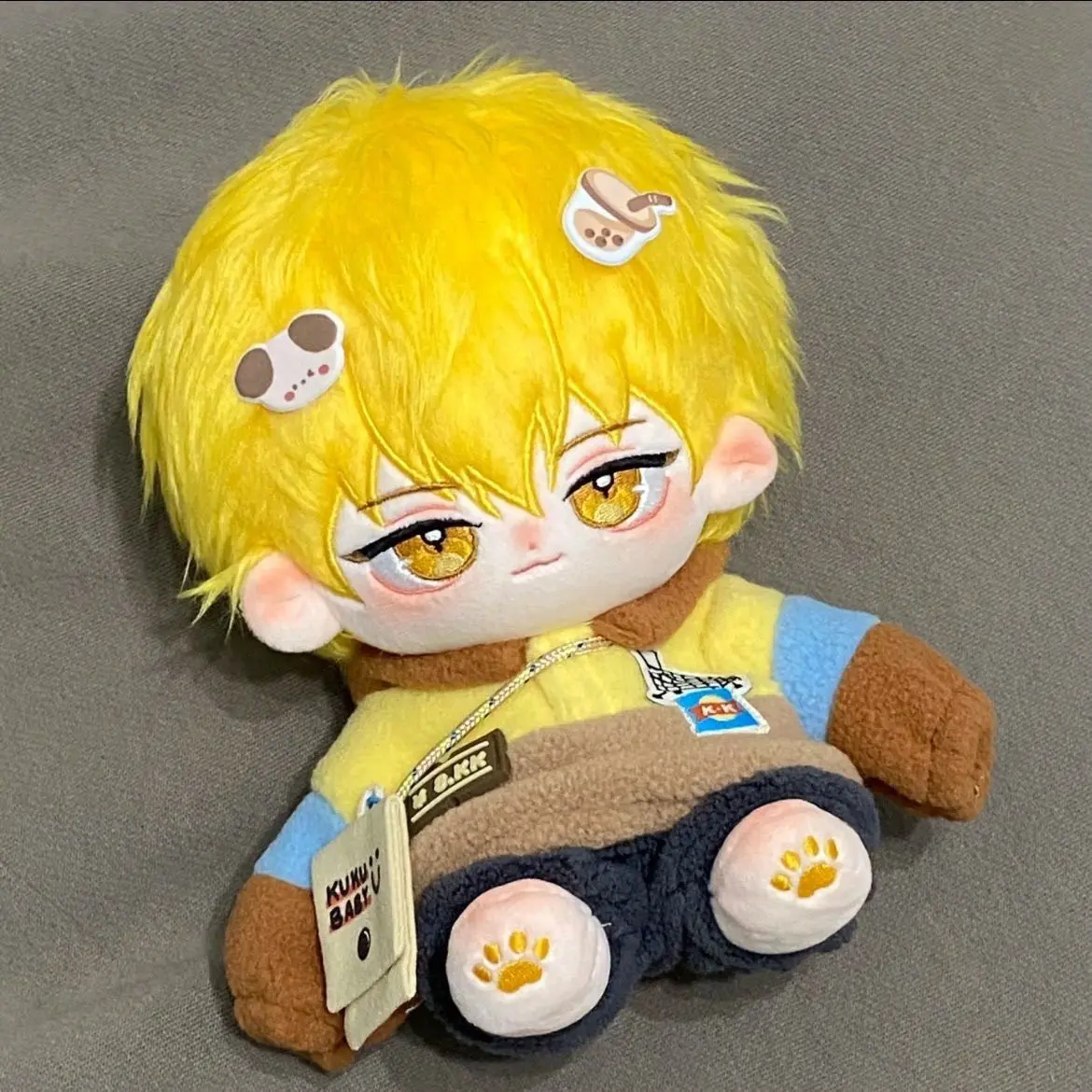 20cm Kuroko's Basketball Kise Ryota Cosplay Soft Plush Stuffed Doll Body Handsome Boy Cartoon Dress Up Cotton Stuffed Toys Gifts