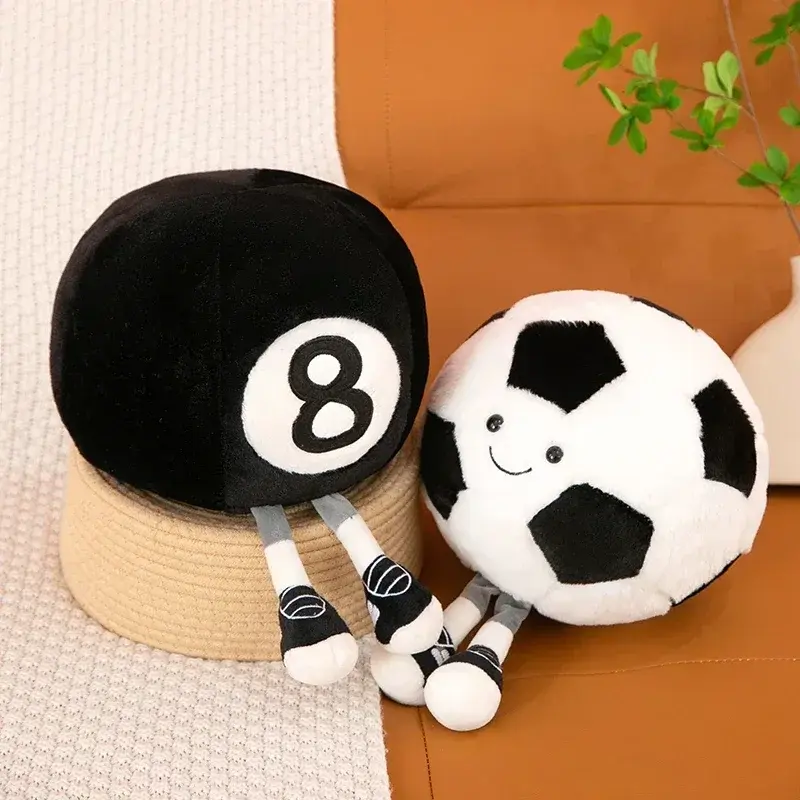 Birthday Presents for Boys Halloween Creative Basketball Football Plant Stuffed Doll Holidays Props Decorative Throw Pillow