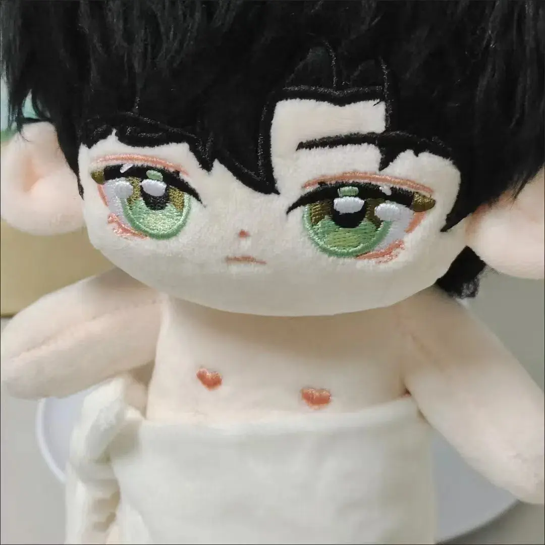 Stuffed 20cm Love and Deepspace Zayne Anime Figure Cosplay Dress Up Cotton Doll Body Toys for Children Birthday Kawaii Gifts