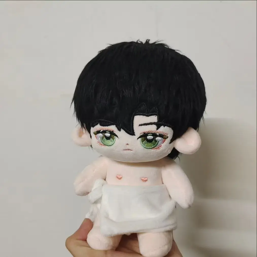 Stuffed 20cm Love and Deepspace Zayne Anime Figure Cosplay Dress Up Cotton Doll Body Toys for Children Birthday Kawaii Gifts