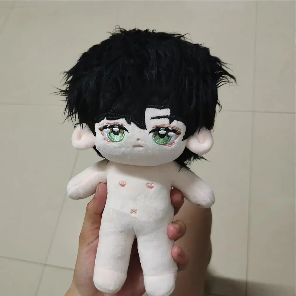 Stuffed 20cm Love and Deepspace Zayne Anime Figure Cosplay Dress Up Cotton Doll Body Toys for Children Birthday Kawaii Gifts