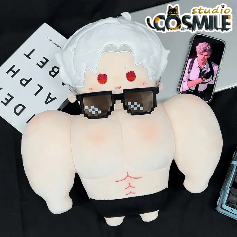 Love and Deepspace Qin Che Sylus シン 진운 Stuffed Plushie Plush 20cm 40cm Muscles Doll Pillow Toy Gift
