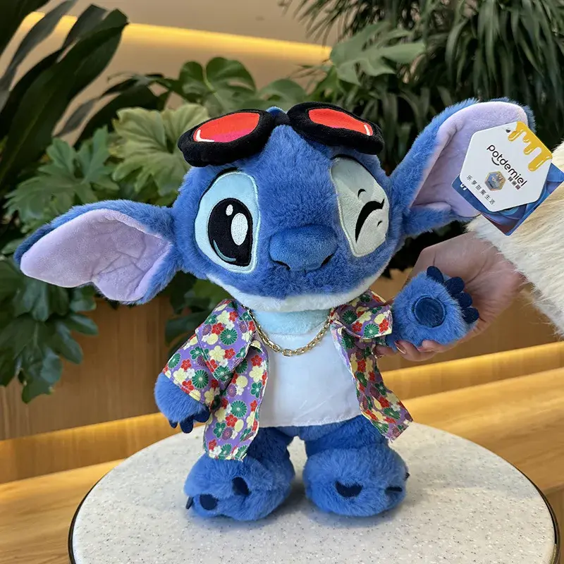 Disney Kawaii Plush Bag Doll Lilo And Stitch Stitch Stuffed Plush Toy Shoulder Bag Handbag Wallet Bag Birthday Girls Gift