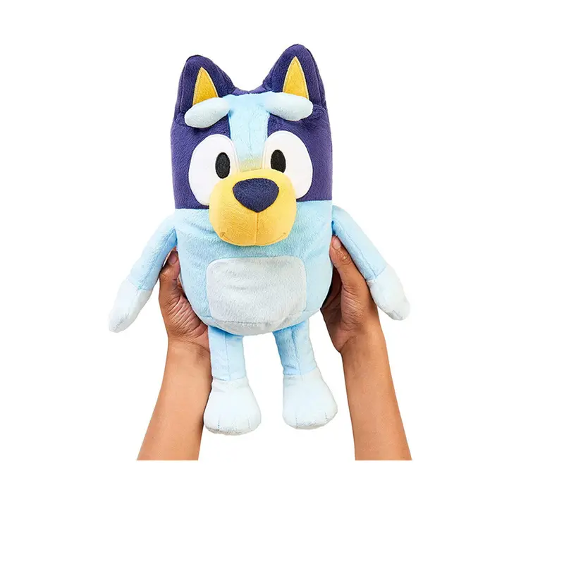 30cm Bluey Talking Bingo Dog Music Stuffed Plush Toys Doll Cartoon Anime Figure Cute Animal Sing Dog Kid Christmas Birthday Gift