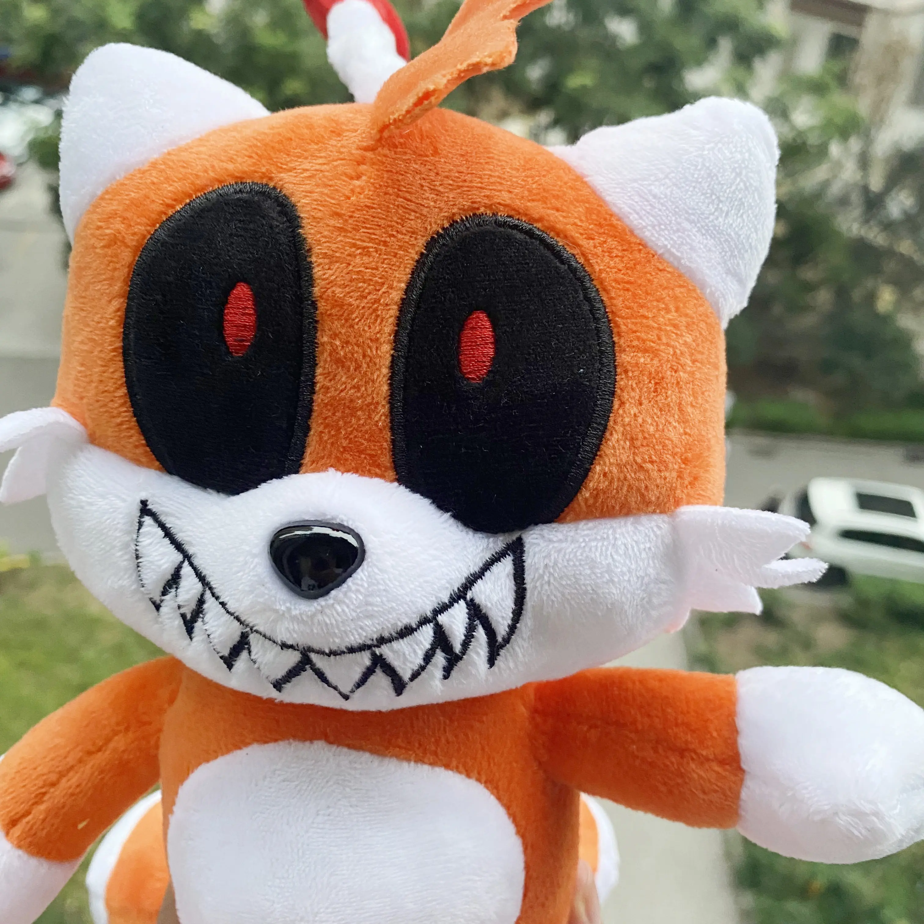 25cm Orange Tail Miles Prower Plush Toy Doll Gift Anime Cartoon Movie Doll Birthday Halloween  Christmas GiftGift