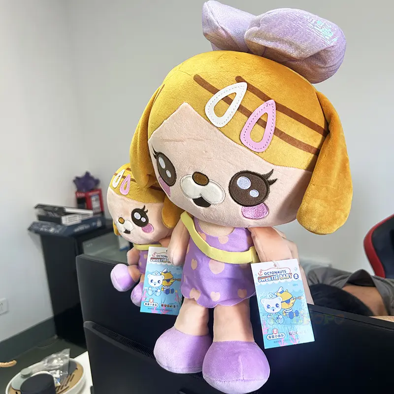 20cm and 35cm Original Octonauts Plush Toys - Soft and Cute Dashi Anime Plush for Girls' Gift