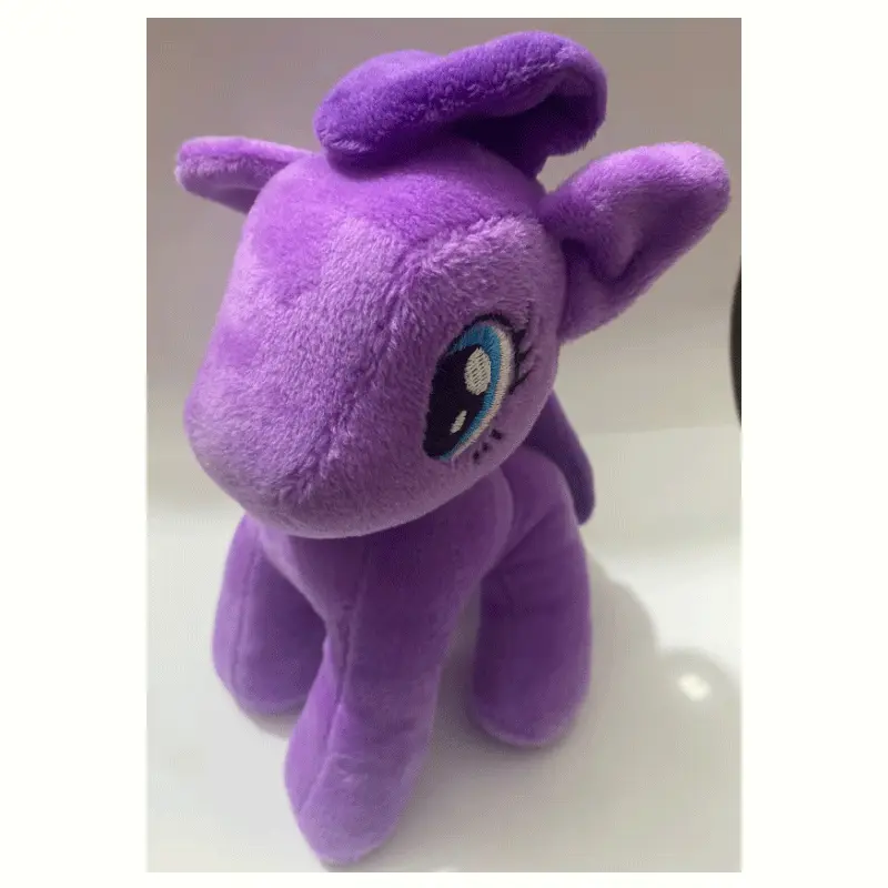 20cm Purple Plush Pony Plush Doll Toy Movie Cute Soft Stuffed Children Christmas Gifts