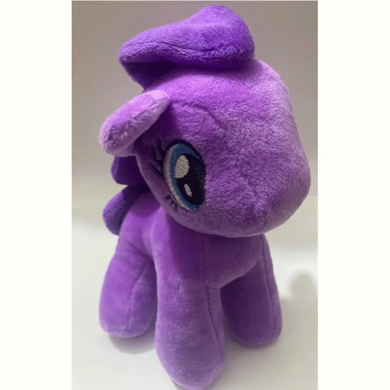 20cm Purple Plush Pony Plush Doll Toy Movie Cute Soft Stuffed Children Christmas Gifts