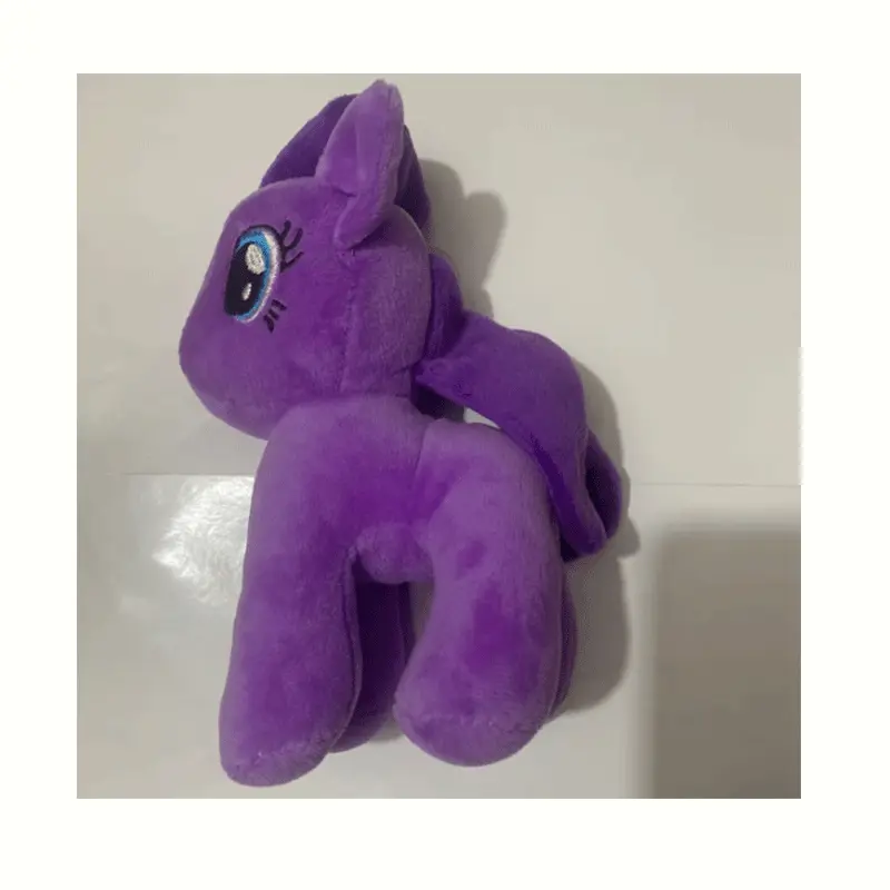 20cm Purple Plush Pony Plush Doll Toy Movie Cute Soft Stuffed Children Christmas Gifts