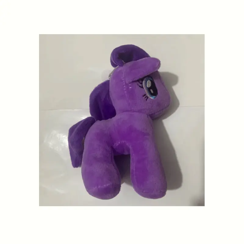 20cm Purple Plush Pony Plush Doll Toy Movie Cute Soft Stuffed Children Christmas Gifts