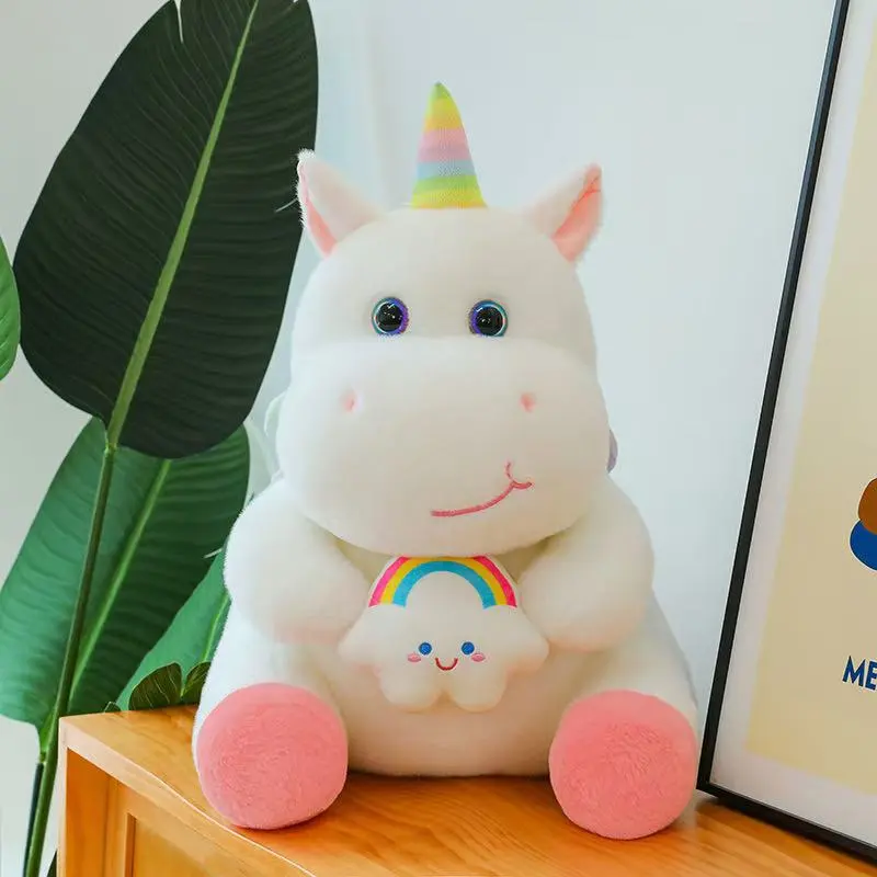 Anime Unicorn Doll Plush Toy Cute Stuffed Animal Soft 20/30/38 Cm Gift for All Ages Ideal for Christmas And Thanksgiving