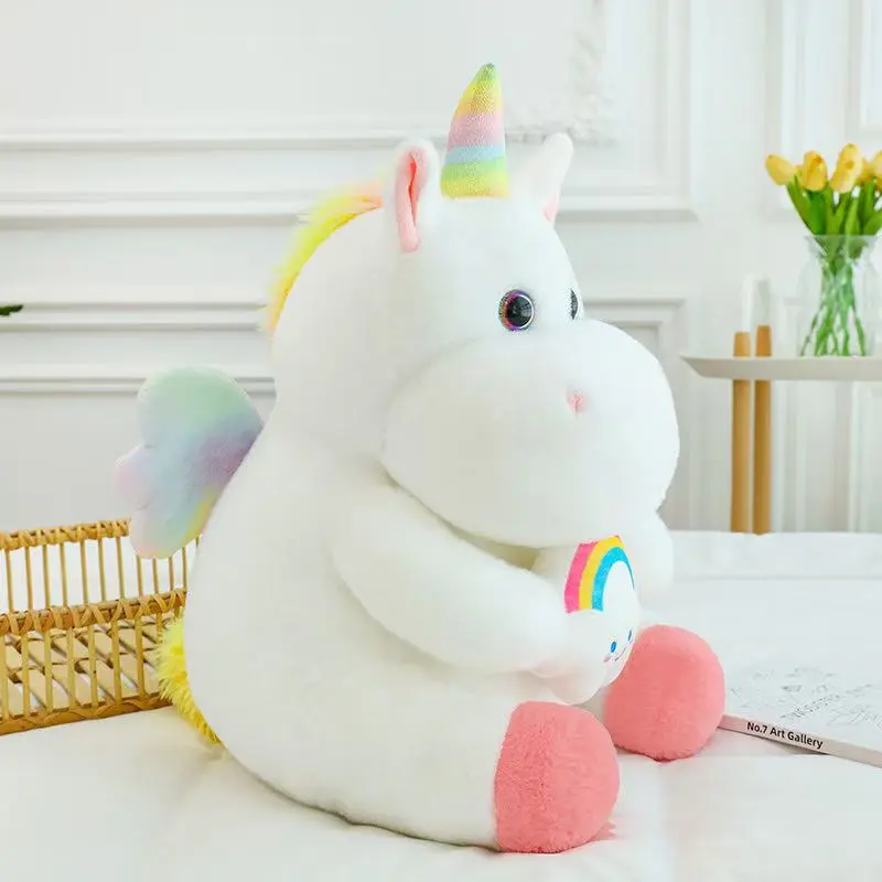 Anime Unicorn Doll Plush Toy Cute Stuffed Animal Soft 20/30/38 Cm Gift for All Ages Ideal for Christmas And Thanksgiving
